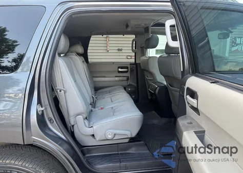 2012 Toyota Sequoia Limited из США, поврежденный, VIN 5TDJY5G16CS064621